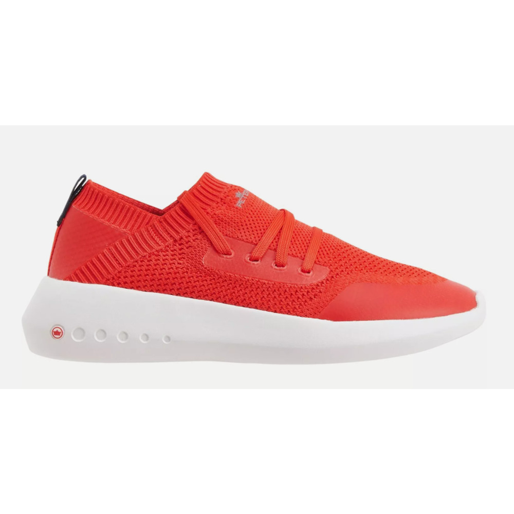 Peter Millar Ladies Hyperlight Glide Sneakers - Red size 7 - Picture 3 of 13